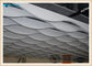 건축 로비를 위한 두 배 구부려진 표면 1100 관례 알루미늄 판 협력 업체