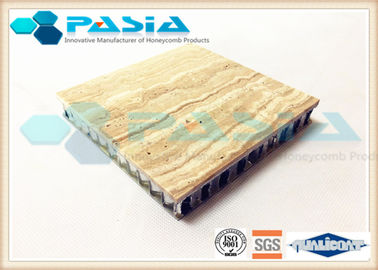 중국 석회화 닦는 표면과 옥외 훈장 사용을 위한 돌 벌집 패널 협력 업체