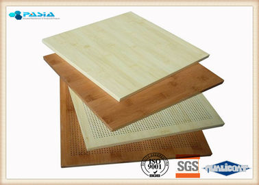 중국 대나무 곡물 모조 알루미늄 분할 패널, 주문 알루미늄 패널 협력 업체