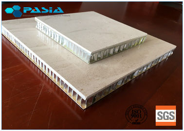 중국 자연적인 큰 크기 벌집 돌 패널, 접히는 가장자리를 가진 대리석 합성 패널 협력 업체