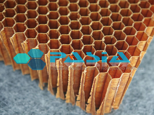 중국 Flex Core Aramid Honeycomb for Three D Shaped Parts Requiring Insulation and Non Conductivity 협력 업체