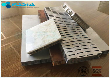 중국 관통되는 6mm 옆 길이 알루미늄 벌집 물자 핵심 반대로 정체되는 합성 지면 협력 업체