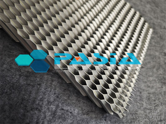 중국 5052 Aluminum Honeycomb Energy Absorber with Gradient Thickness Cell Walls for Low-velocity Impact 협력 업체
