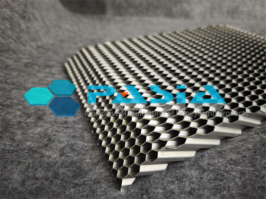 High Specific Surface Area Angled Aluminum Honeycomb Core For Air Purification 협력 업체
