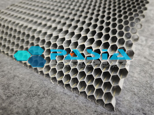 High Specific Surface Area Angled Aluminum Honeycomb Core For Air Purification 협력 업체