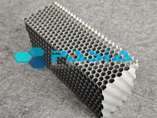 Corrosion Resistant Chromate‑coated Aluminum Honeycomb Energy Absorber Pad in 1250×1250mm Size for Railway Vehicle Buffering with Stable Plateau Stress Characteristics. 협력 업체
