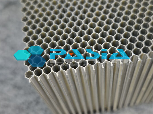 Corrosion Resistant Chromate‑coated Aluminum Honeycomb Energy Absorber Pad in 1250×1250mm Size for Railway Vehicle Buffering with Stable Plateau Stress Characteristics 협력 업체