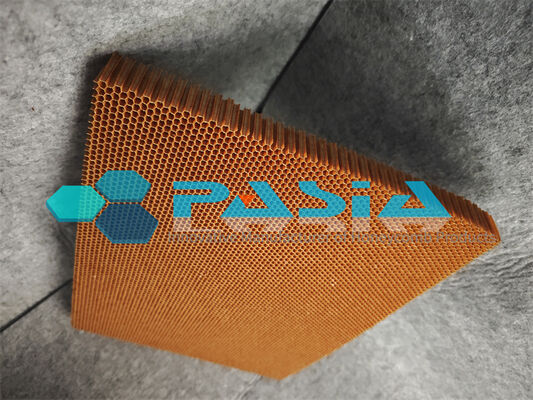 Low Dielectric Aramid Honeycomb Core Radar Antenna Radome Structure 공급자